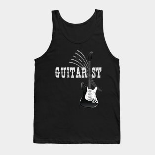 guitarist, retro Tank Top